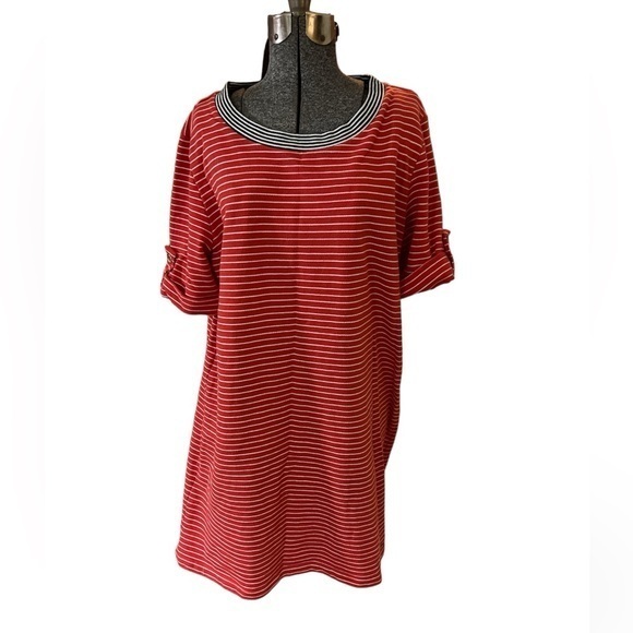 Tommy Hilfiger Dresses & Skirts - Tommy Hilfiger Striped T-Shirt Dress | XL | Casual Short Sleeve